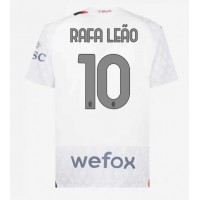 Camisa de Futebol AC Milan Rafael Leao #10 Equipamento Secundário 2023-24 Manga Curta